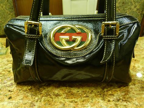 gucci leather purse black|original gucci leather purse.